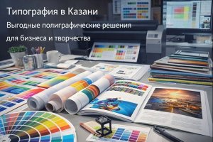 Типография в Казани: полиграфические решения для бизнеса и творческих проектов