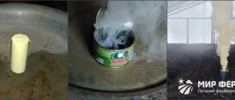 Disinfection with a sulfur bomb