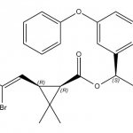 Инсектицид дельтаметрин, химическая структура