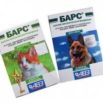 Инсектоакарицидные капли от блох и клещей Барс