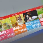 Разные капли Дана от блох для питомцев